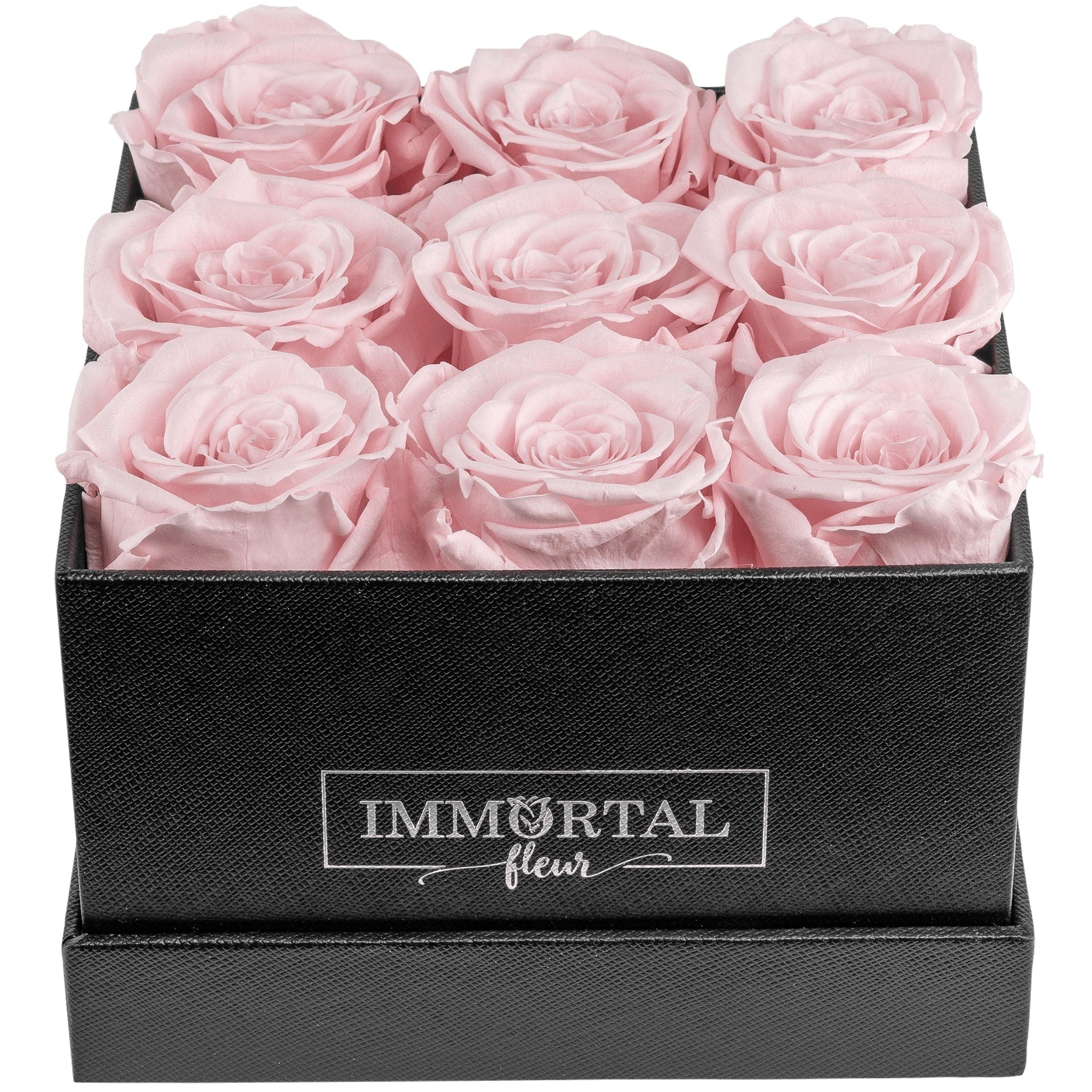 Preserved Rose Box (9 Luxury Pink Roses)